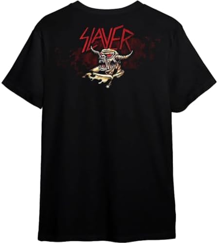 Camiseta Slayer Hell Awaits (BR, Alfa, PP, Regular, Preto