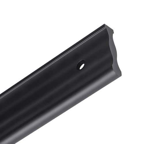 Abeicy 12" Anodized Aluminum Straight Edge with Precision Edge for Checking Surface Warp, Layout Tool for Marking and Scribing Lines