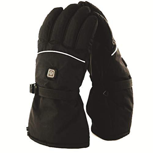 Luvas Elétricas de Inverno Luvas de Mão Aquecidas Recarregáveis Mais Quente Ao Ar Livre Ciclismo Esq