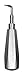 Hu-Friedy CRCH2 #90 Christensen Crown Remover, #509 Tapered Hexagon Handle