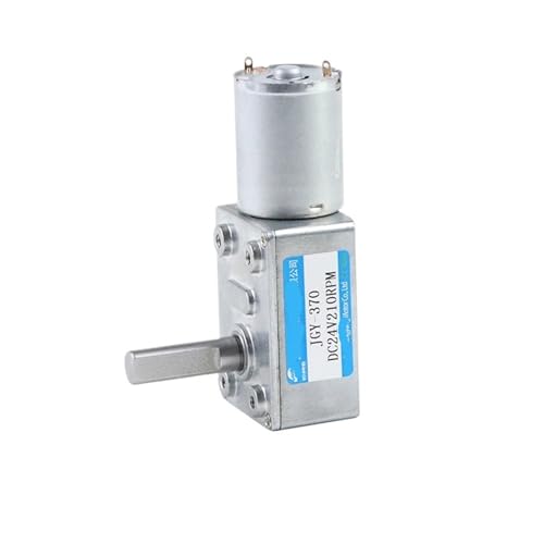 Moteur à couple élevé JGY370 24V évitez le glissement avec la vis sans fin 30RPM