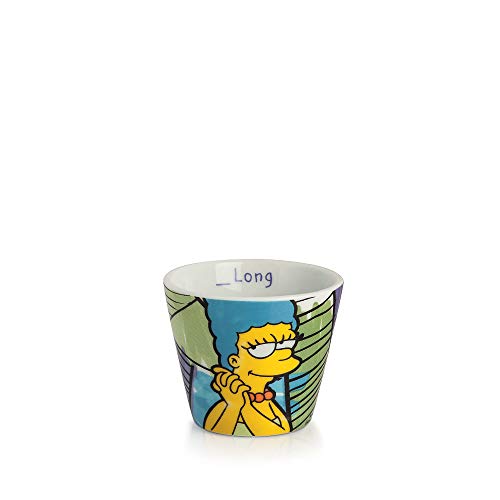 Egan PTS83 2B Lot de 2 verres à café Marge en porcelaine Multicolore