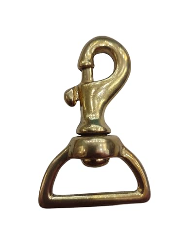 Generic Brass Furbies Heavy Duty Swivel Bolt Snap Hook, 3.25...