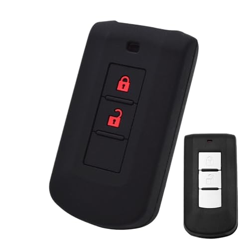 Housse de protection clé Mitsubishi en silicone premium pour Eclipse Cross
