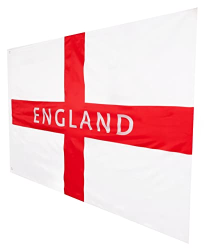 Toyland® 5ft x 3.3ft (152cm x 101cm) Extra Large St George England Text Flag - English Party Decorations - World Cup - Euros - Image 3