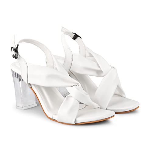 FROH FEET Casual Heel Sandals Solid Comfortable Sole For Womens &...