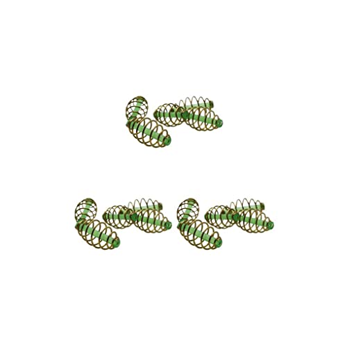 tieedhfu 3 X (Multi) Angeln Spring Feeder Handlicher Köderkäfig Method Tackle L