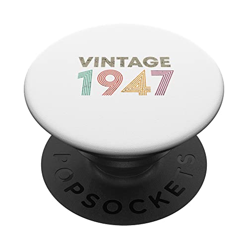 Cumpleaños 1947 PopSockets PopGrip Intercambiable