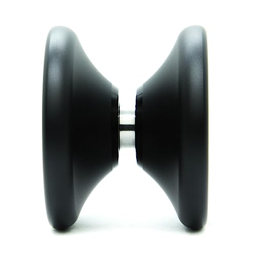 YoyoFactory BULLSEYE YoYo BLACK (Metal Yoyo Great For DNA Tricks, String, BallBearing