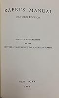 Rabbi's Manual B0081LXKDY Book Cover