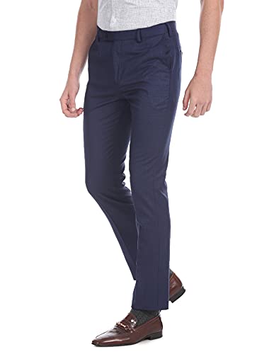 Image of Arrow Men's Skinny Formal Trousers