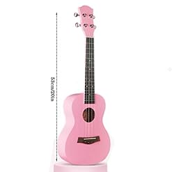 Saturey Ukulélé Ukulele Acajou ukulélés for Débutant Ukulele Paquet Soprano 21 Pouces Uke for Les Enfants des étudiants… – Image 2