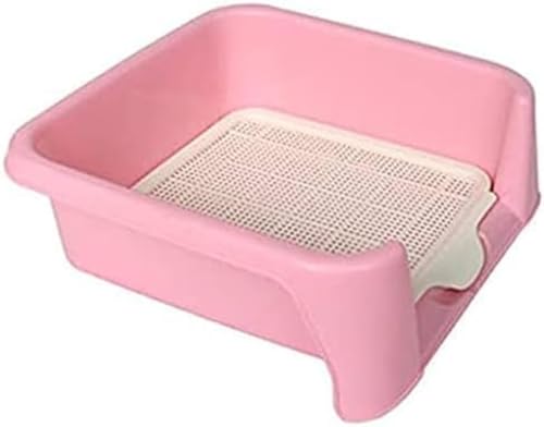 Zxyler ���p�g�C�� �g���[ �y�b�g�g�C�� �g���[�j���O�p �R�� ����~�� �t�F���X�t�� ��юU��h�~ �����E���O���p �������ȒP (�s���N,42x42x15cm)