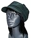 Cool4 Fein Cord Ballonmütze Cord Bakerboy Mütze Baumwolle Cap Visor Vintage A05 (Dunkeloliv) (57)