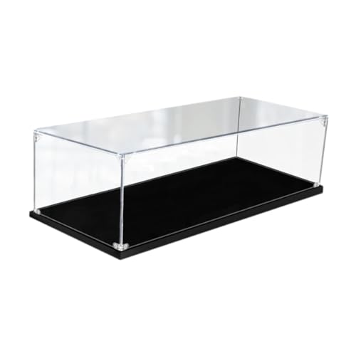 Caja de almacenamiento de acrílico transparente con soporte interior 4