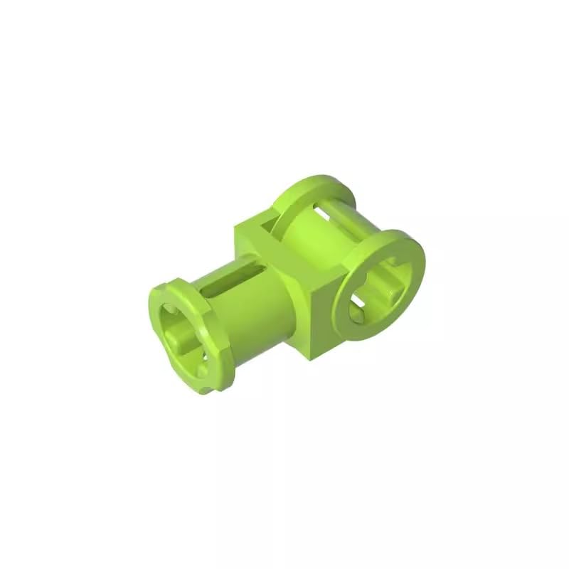 Gobricks Shaft Bolt Connection Technic Axle Connector with Axle Hole 32039 42135 4107081 GDS-931 50Pieces Compatible with Lego Classic Bulk Toy MOC Color:Lime โ image 1