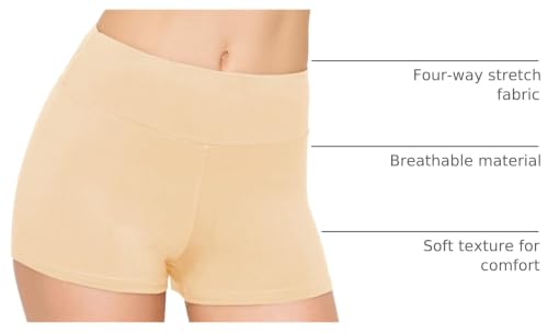 Image of ALWAYS 3 Pack Yoga Shorts - Super Soft Slip Shorts for Women