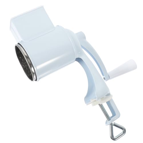 Cabilock Hand Cranking Cheese Grater Heavy Duty Manual Kitchen Accessory for Grinding Nuts and Shredding Cheese Easy to Clean Design Construction