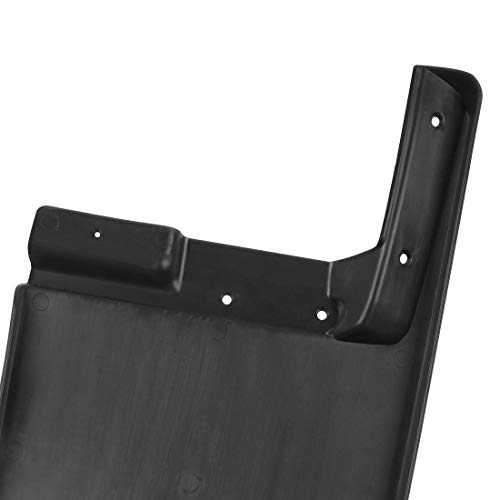 Image of Tecoom Mud Flaps Splash Guards Compatible with Jeep Gladiator 2020-2024 | Not for Rubicon, Front and Rear Heavy Duty Mud Guards, Black Set of 4 ABS Molded