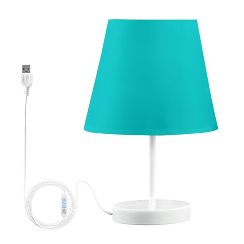 Lampes de table turquoise foncée lampe de bureau douce et chaude lampes de bureau pour bureau
