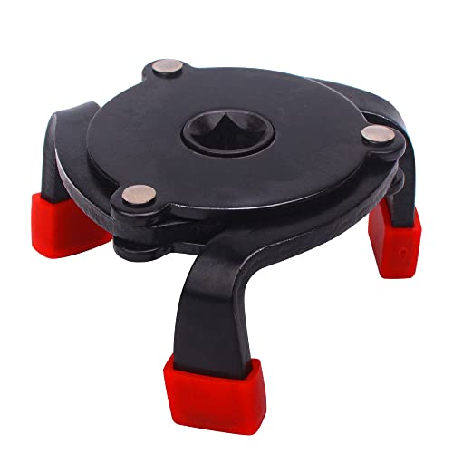 Clé à Filtre à Huile Outil De Filtre à Huile à 3 Mâchoires Pour Enlever Les Filtres Pour Voitures, Motos, Camionnettes Cover