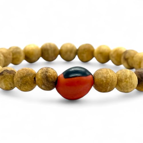 Pachamama Essentials Palo Santo Bracelet Handmade in Peru Spiritually Cleansing Negative Energy Protection3