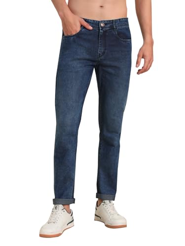 Image of Vogaan Regular Fit Stretchable Jeans for Men | Men's Stylish Denim Cotton Pants