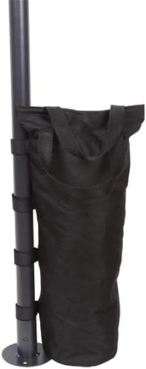 Perel Sac de Lestage pour Tonnelle - Polyester Résistant, 50x15 cm, Noir - Stabilité et Facilité d'Installation - Image secondaire