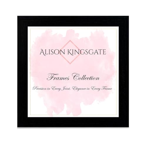 Alison Kingsgate Modern Black 30X30CM Picture Frame for Photos Certificates