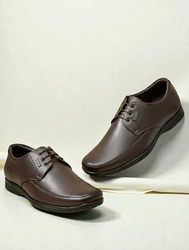 Image of Men's Formal Derby Shoes, Synthetic Leather Upper, Airmix Sole, Classic Style for Business and Formal Occasions