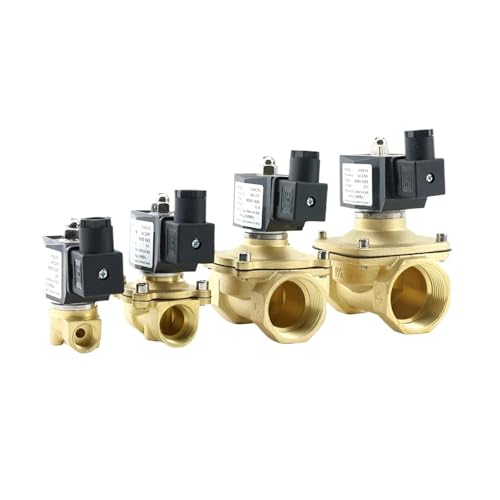 Électrovanne en laiton DN40 AC220V robuste à haute résistance mécanique