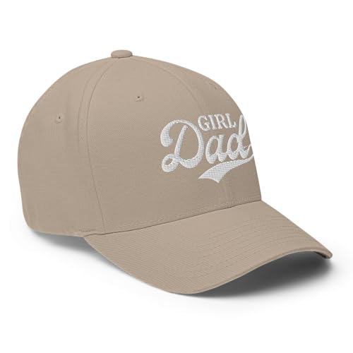 FX Girl Dad Fitted Hat Embroidered Curved Bill Mid Crown Closed-Back Structured Twill Cap4