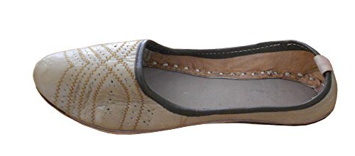 Mojari de hombre de cuero indio: sandalias tradicionales para eventos y verano talla 39.5