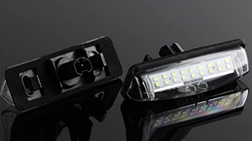 Luces matrícula Canbus para Toyota que evitan multas por mala iluminación trasera