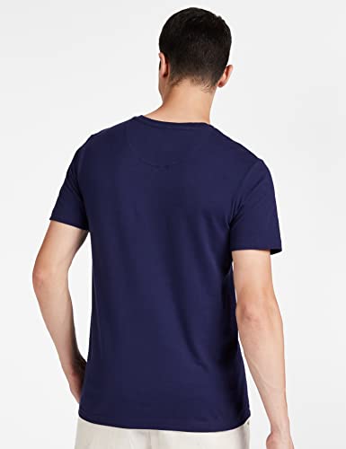 Image of Amazon Brand - Symbol Men's Solid Cotton T Shirt | Plain | V Neck | Half Sleeve-Regular Fit | Combo Pack of 3 (Available in Plus Sizes)