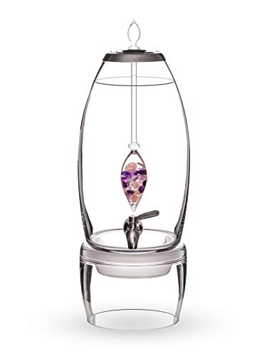 VitaJuwel Grande Wellness | Wasserspender mit Amethyst, Rosenquarz & Bergkristall für Entspannung und Ausgleich