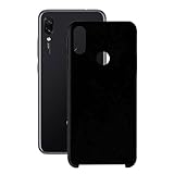 CARCASA SOFT SILICONE KSIX PARA XIAOMI REDMI 7 NEGRA