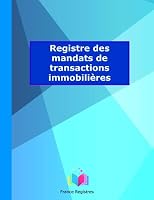 Registre des mandats de transactions immobili�res 1505380952 Book Cover