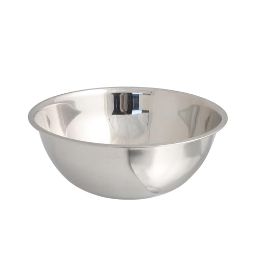 Buckingham Deep Mixing Bowl Stainless Steel Heavy Gauge Washing Up Bowl Stackable Idea for Meal Preparation Salad & Baking Bowl Dishwasher Safe 11 Litre (40 cm)