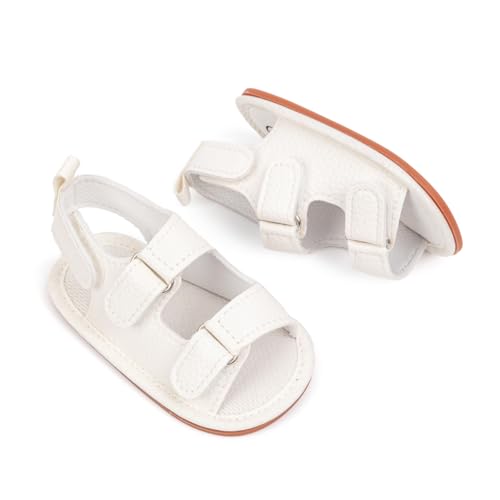 Image of CENCIRILY Infant Baby Boys Girls Summer Beach Sandals Anti-slip Rubber Soft Sole Lightweight Breathable Athletic Toddler First Walking Shoes