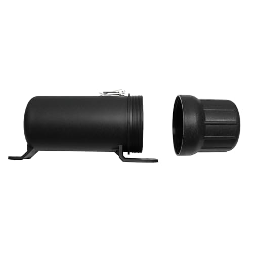 Image of CHANGCHENG Motorcycle Tool Tube 105mm*315mm Universal Storage Box Cap Holder Canisters Off-Road Tool Box Waterproof Black
