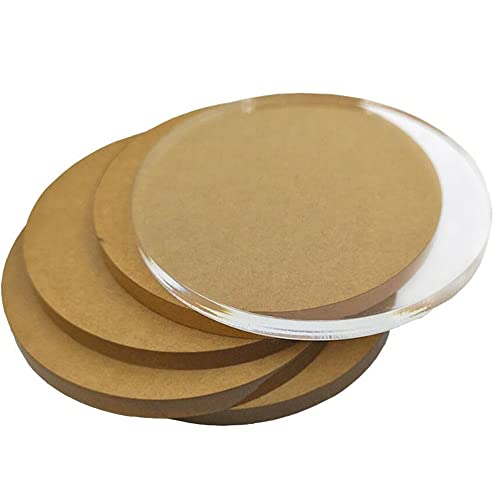 Rond de plexiglas pour cadre photo circulaire diamètre 220 mm