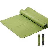 Amazon | YUREN ヨガマット 幅広 90cm x 190cm TPE素材 厚め 10mm