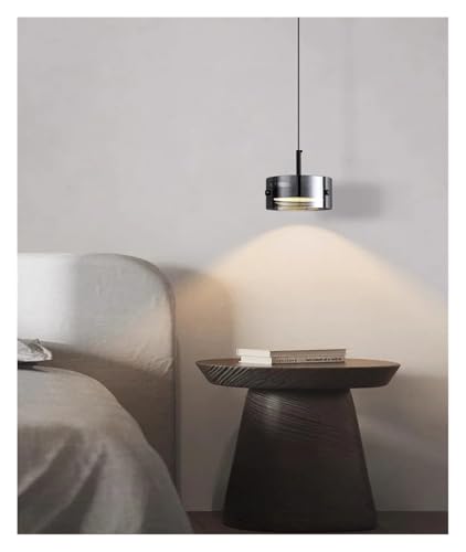 Suspension salon et salle à manger lustre anneau verre lumière chaude