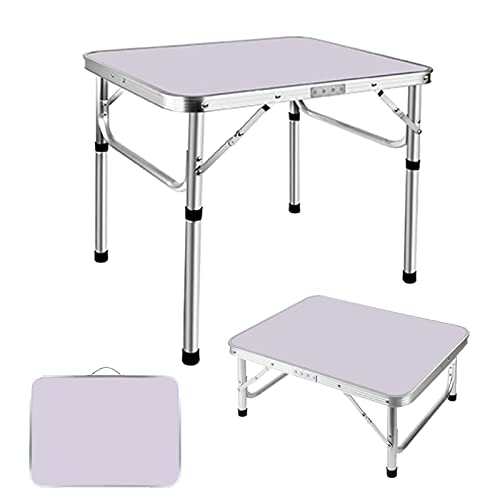 Petite table de pique-nique pliable en aluminium de 60 cm