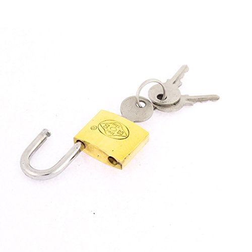 Image of Aexit Drawer Cabinet Padlocks & Hasps Showcase Safety Padlock 2pcs Combination Padlocks w Keys