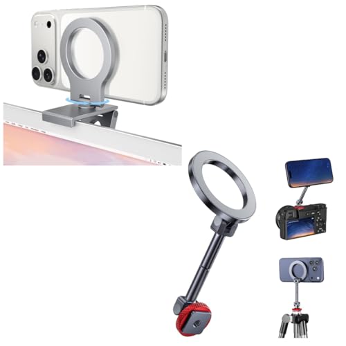 Support téléphone magnétique Itramax pour des appels vidéo sur le bureau avec vissage 1/4"