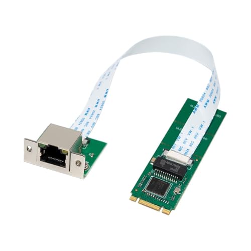 Tarjeta de Red Ethernet M.2 Gigabit para solucionar pérdidas de Wi-Fi en PC