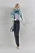 Jilibaba Doll Clothes Tops Pants Skirt Dress Costume Outfits Accessories for 1/6 11 inch 30cm America Doll Kids Gift Toys C