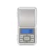 Produktbild HT-668B 500g x 0,1g Mini Präzisions Digitalwaage für Gold Sterling Silber Waage Schmuck Balance Gramm Elektronische Waage (Farbe: Weiß)